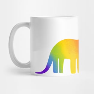 Rainbow dinosaur Mug